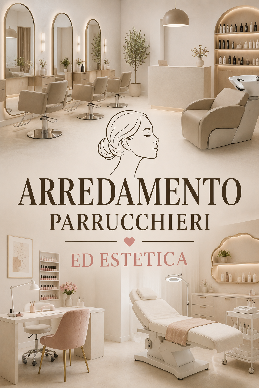 Arredo estetica e parrucchieri