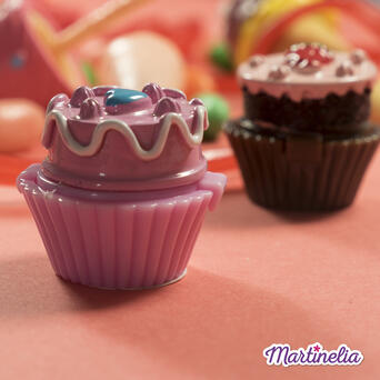 IDC INSTITUTE Balsamo labbra Martinelia, deliziosi cupcake.4 varianti