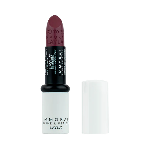 Layla Immoral Shine Lipstick Rossetto - 34 Varianti Di Colori