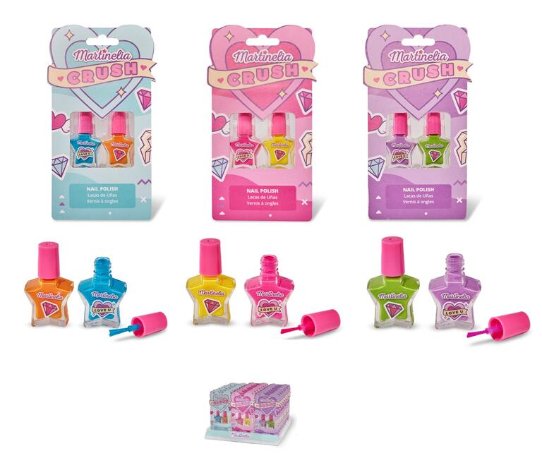 IDC INSTITUTE MARTINELIA  2 smalti da 4 ml. per bambine