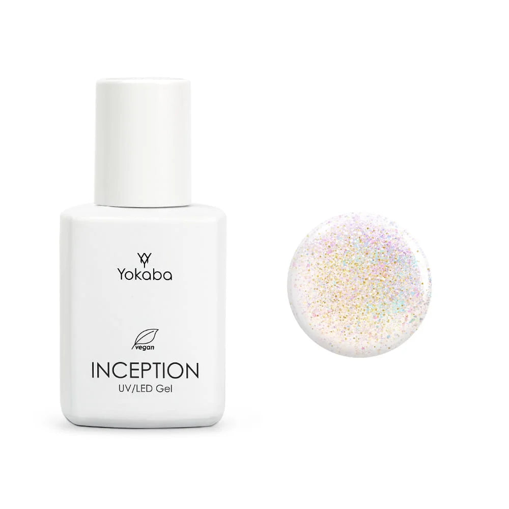 Yokaba INCEPTION UV/LED GEL - Gel In Bottiglia Con Pennello 30 ml