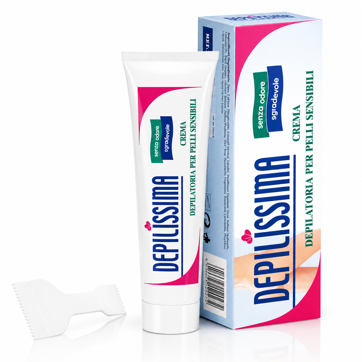 Depilissima Crema Depilatoria Per Pelli Sensibili Senza Odore Sgradevole - 100 ml