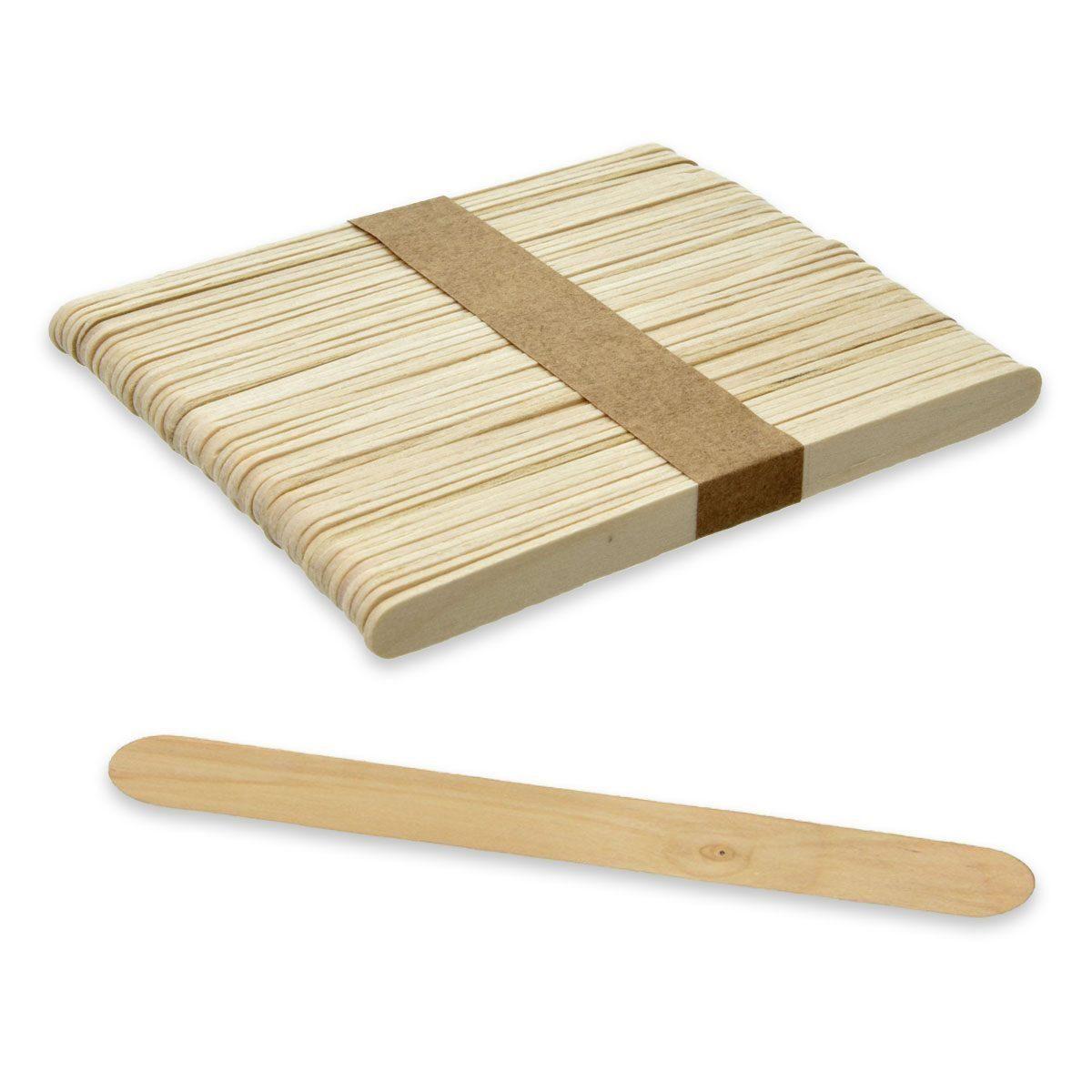 Monouso: Spatole Di Legno Mini Per Viso 50 Pezzi