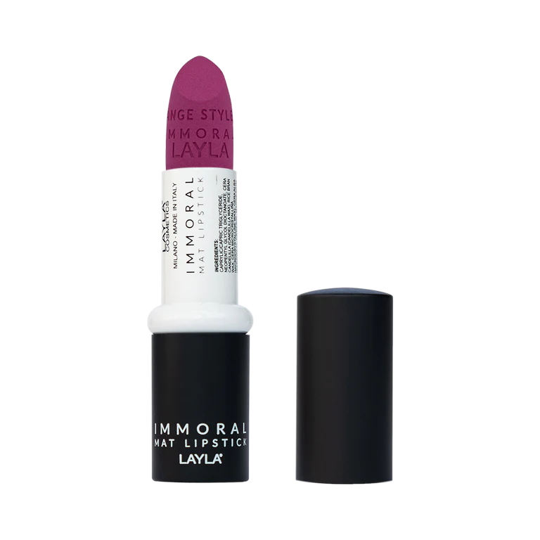 Layla Immoral Mat Lipstick Rossetto - 23 Varianti Di Colori