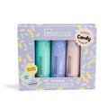 IDC INSTITUTE Trio di balsamo labbra Candy Marshmallow, Fragola e Mirtillo 3 pezzi