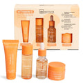 IDC INSTITUTE Kit da viaggio con vitamina C per la cura del viso  Detergente , Tonico , Siero , Crema