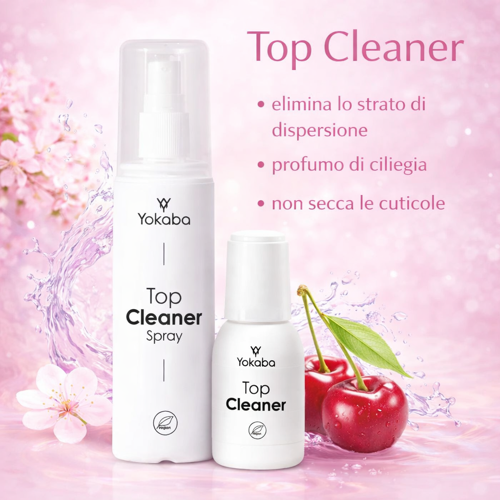 Yokaba Top Cleaner - Liquido Per Rimozione Dello Strato Di Dispersione Dal Top Coat Ibrido