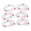Guide Trucco Sagome Miste - 6 Pezzi