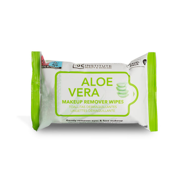 IDC INSTITUTE Salviette struccanti all'aloe vera 20 pezzi