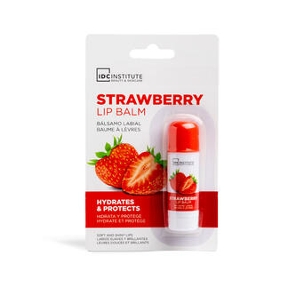 IDC INSTITUTE Balsamo labbra al fragola da 4,5 g.