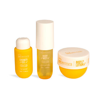 IDC INSTITUTE Set Radiant Skin Bagnoschiuma, Lozione Corpo , Spray Corpo