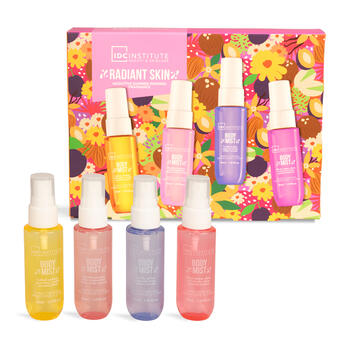 IDC INSTITUTE Set Radiant Skin spray per il corpo 4x 30 ml