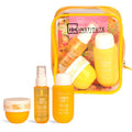 IDC INSTITUTE Set Da Viaggio Radiant Skin Bagnoschiuma, Lozione Corpo , Spray Corpo