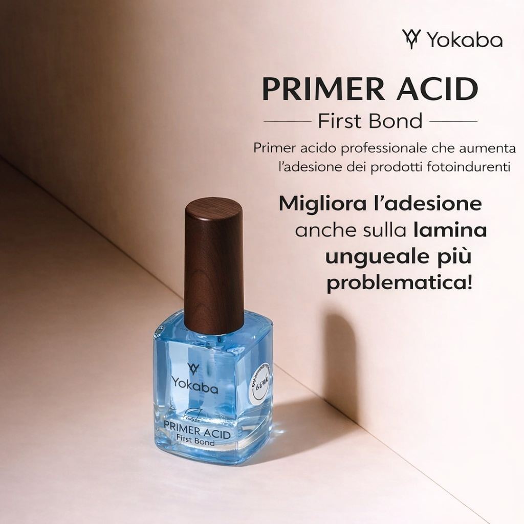 Yokaba PRIMER ACID First Bond - Primer Acido Aumenta L'Adesione 15 ml