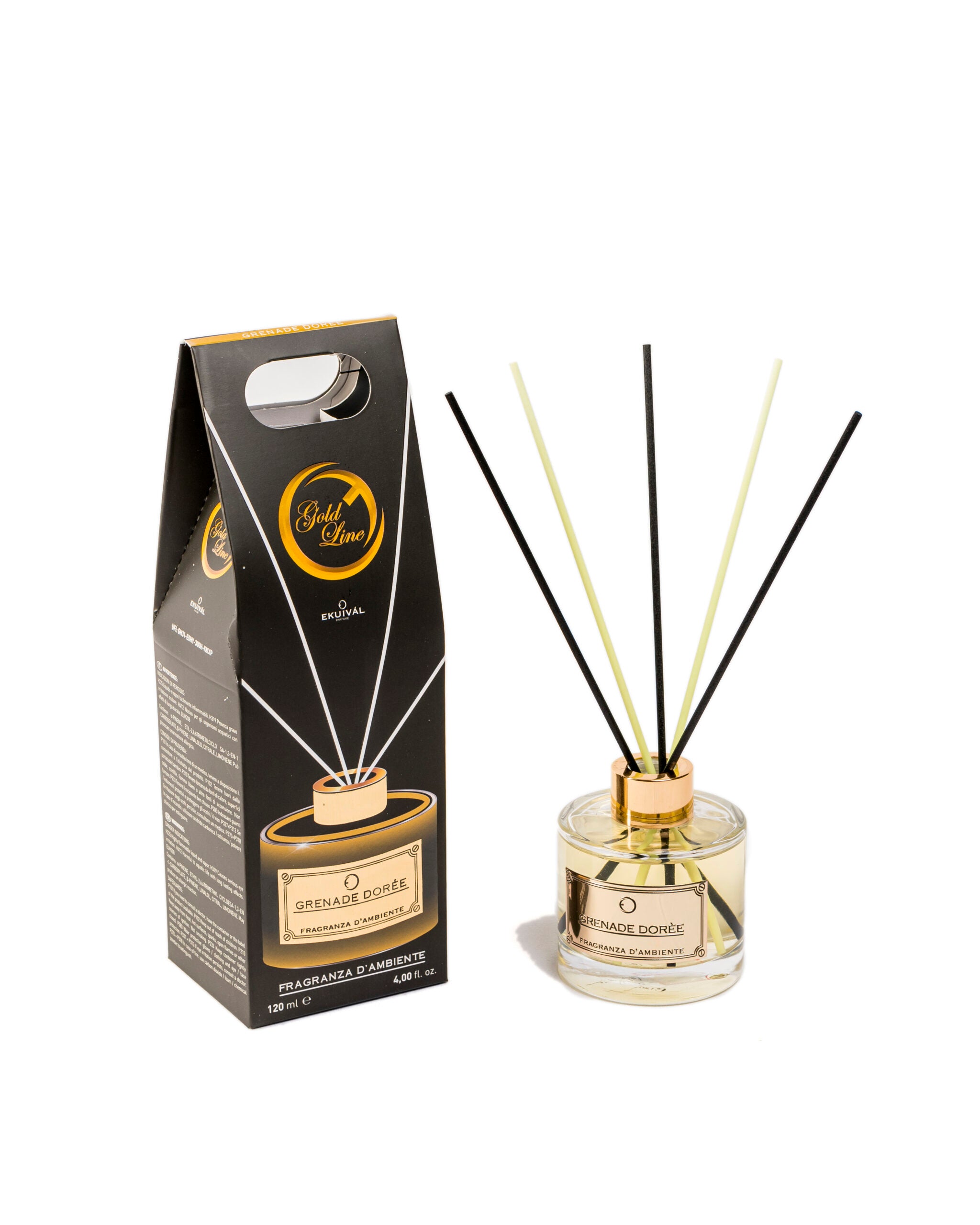 Ekuival Fragranza D'Ambiente Bastoncini 120 ml - 13 Varianti