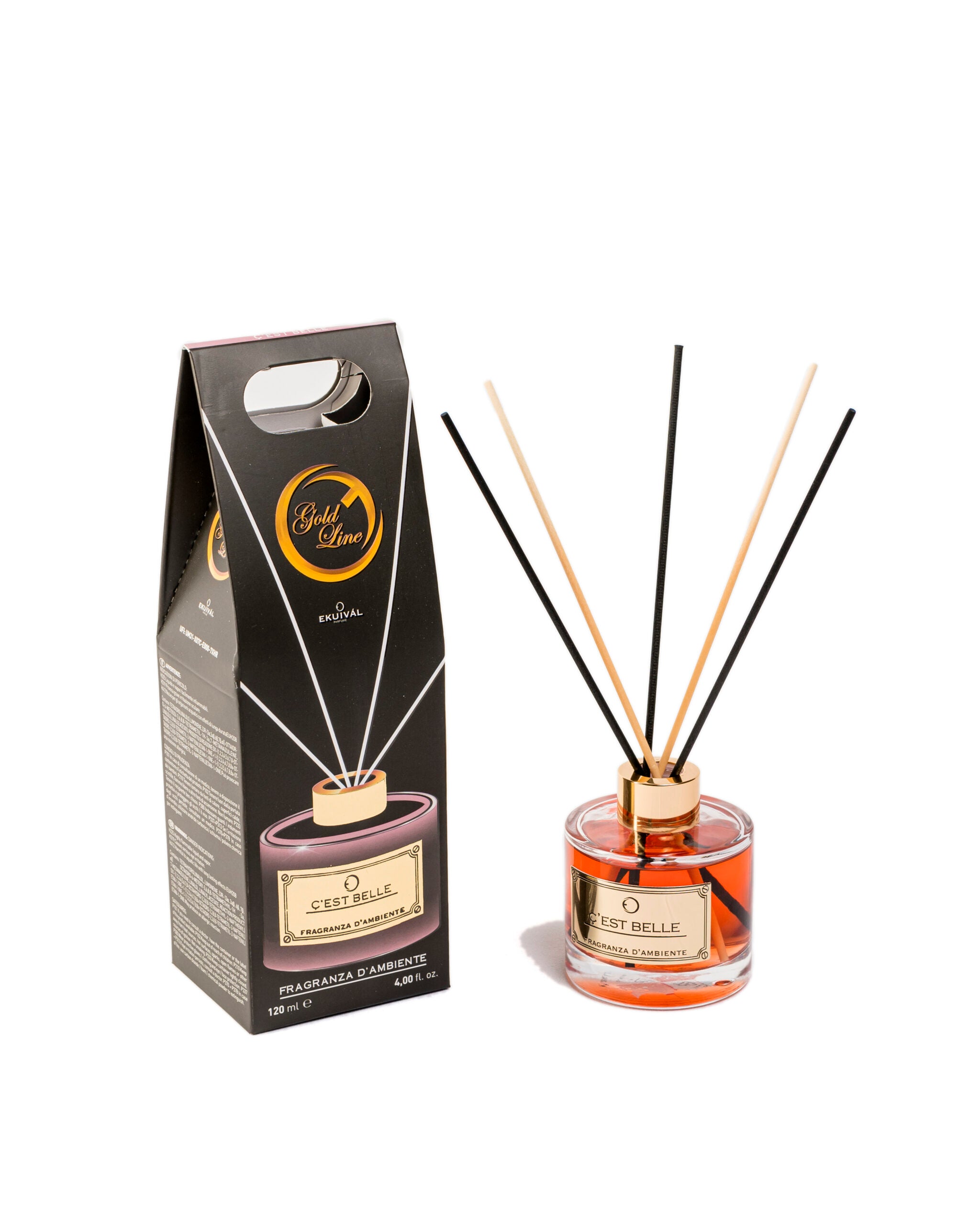 Ekuival Fragranza D'Ambiente Bastoncini 120 ml - 13 Varianti