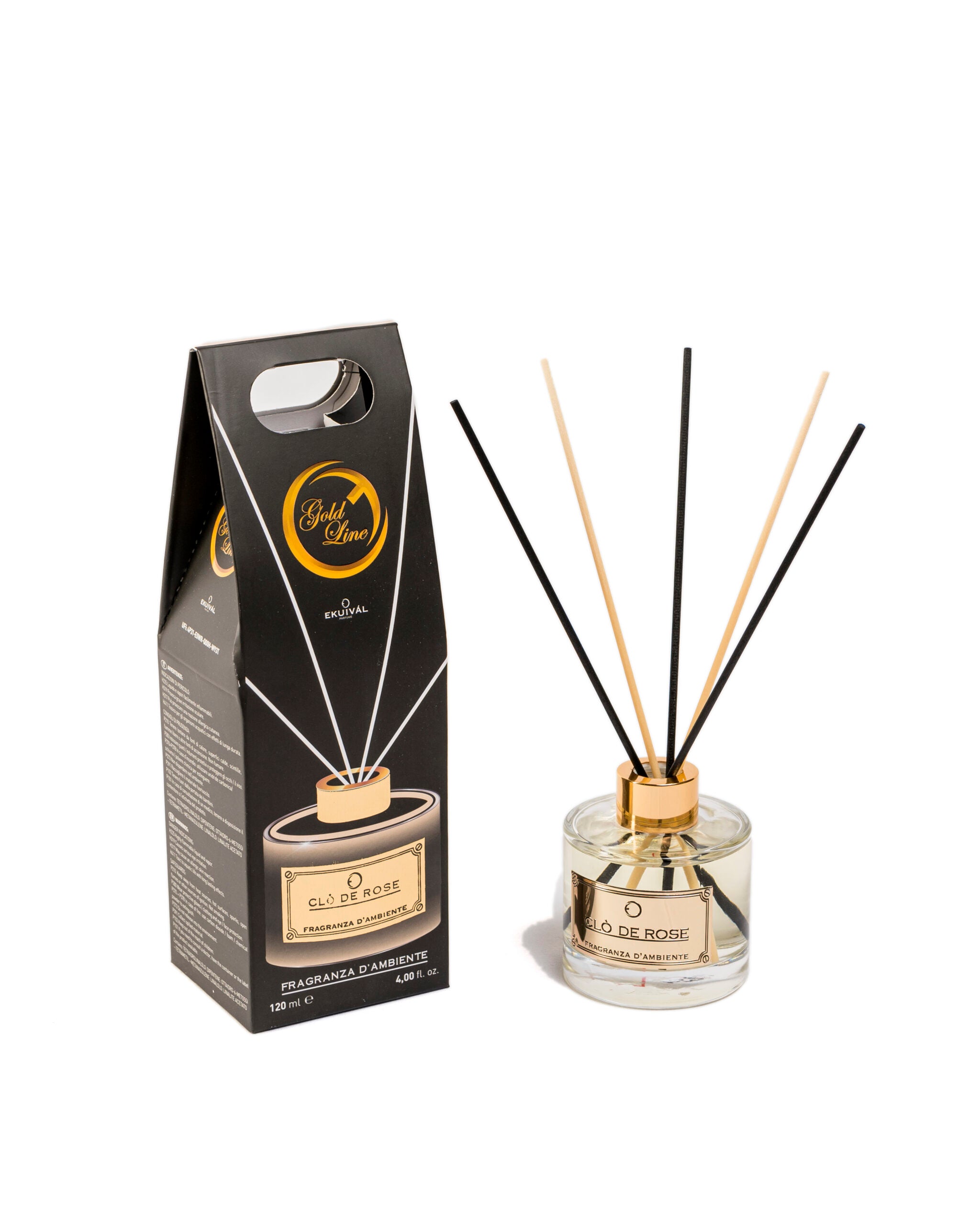 Ekuival Fragranza D'Ambiente Bastoncini 120 ml - 13 Varianti