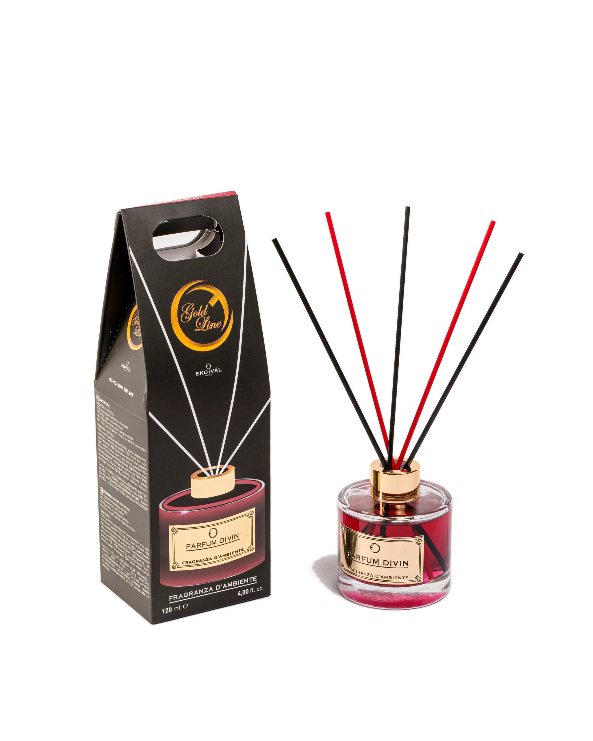 Ekuival Fragranza D'Ambiente Bastoncini 120 ml - 13 Varianti