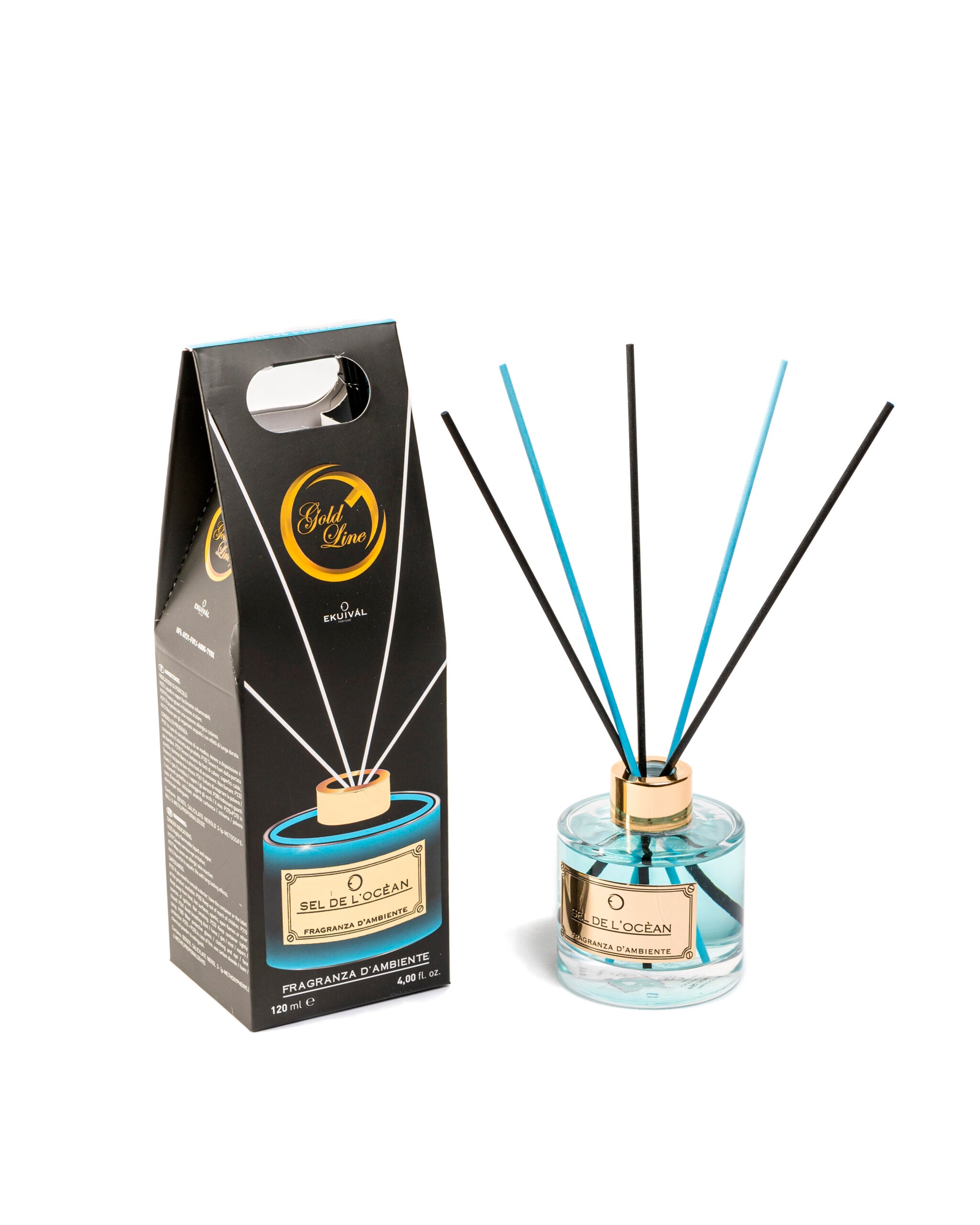 Ekuival Fragranza D'Ambiente Bastoncini 120 ml - 13 Varianti