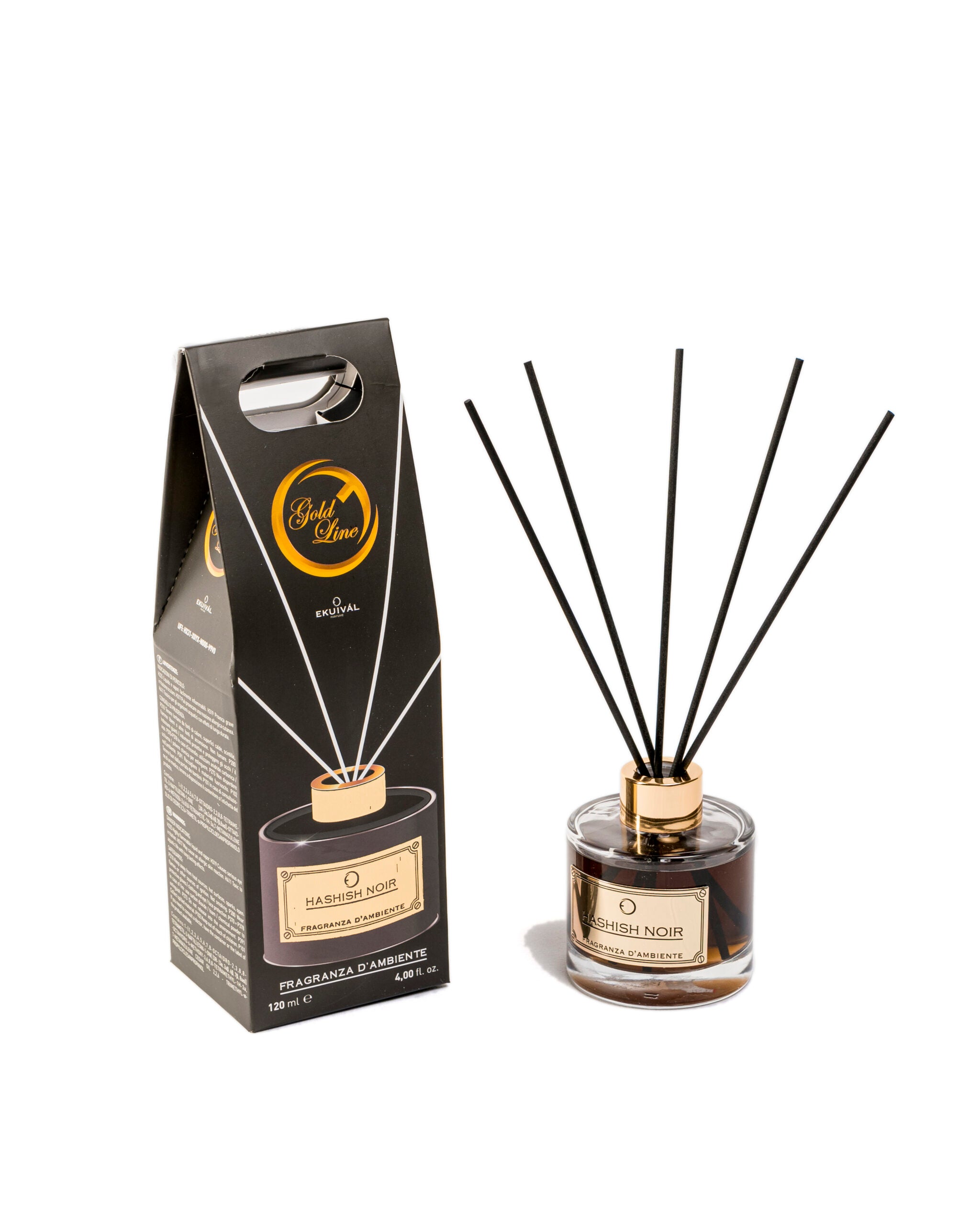 Ekuival Fragranza D'Ambiente Bastoncini 120 ml - 13 Varianti