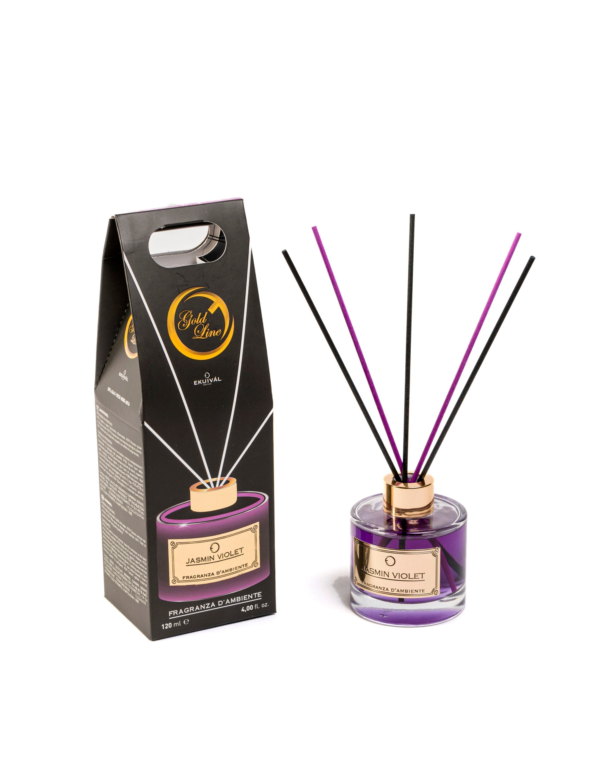 Ekuival Fragranza D'Ambiente Bastoncini 120 ml - 13 Varianti