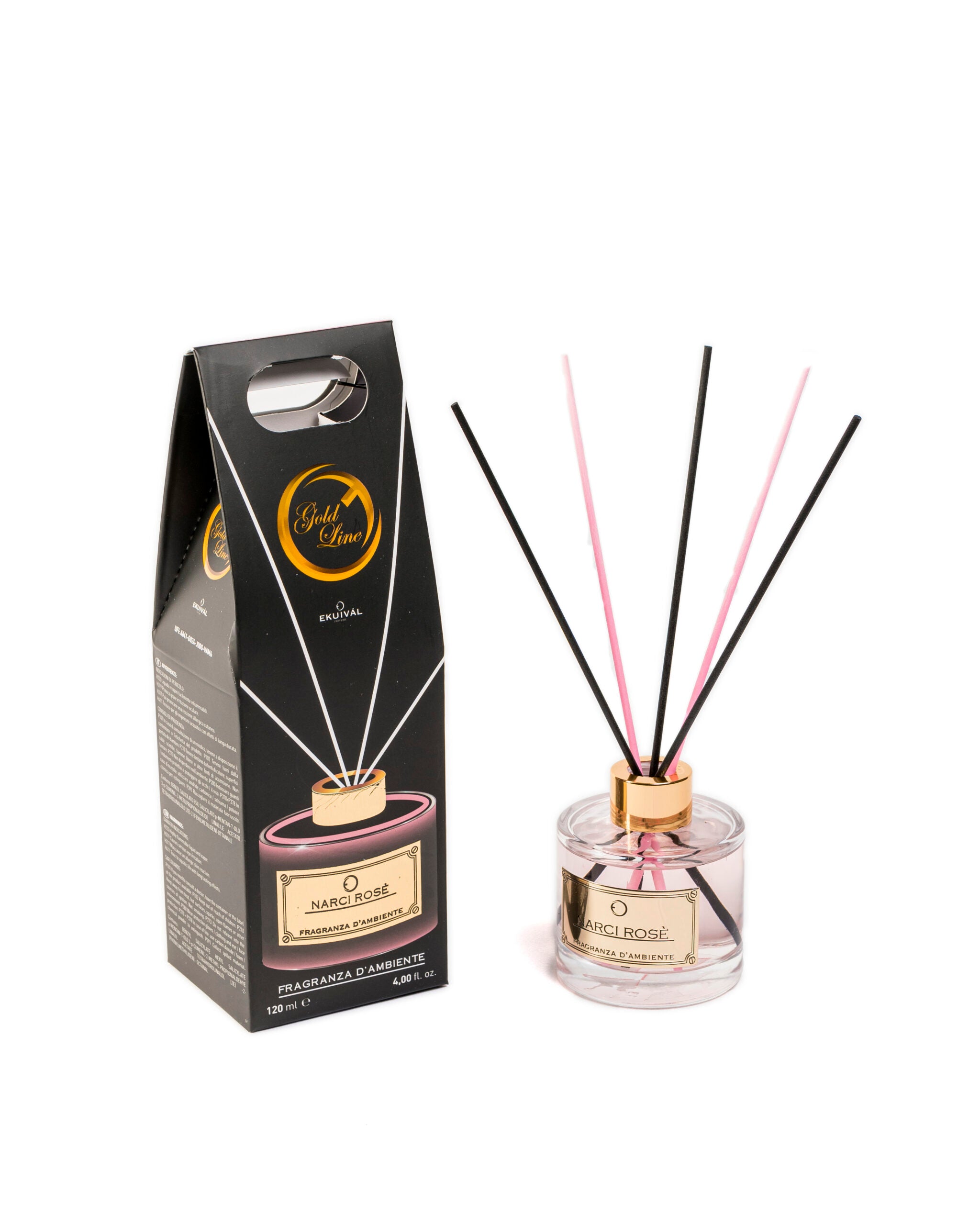 Ekuival Fragranza D'Ambiente Bastoncini 120 ml - 13 Varianti