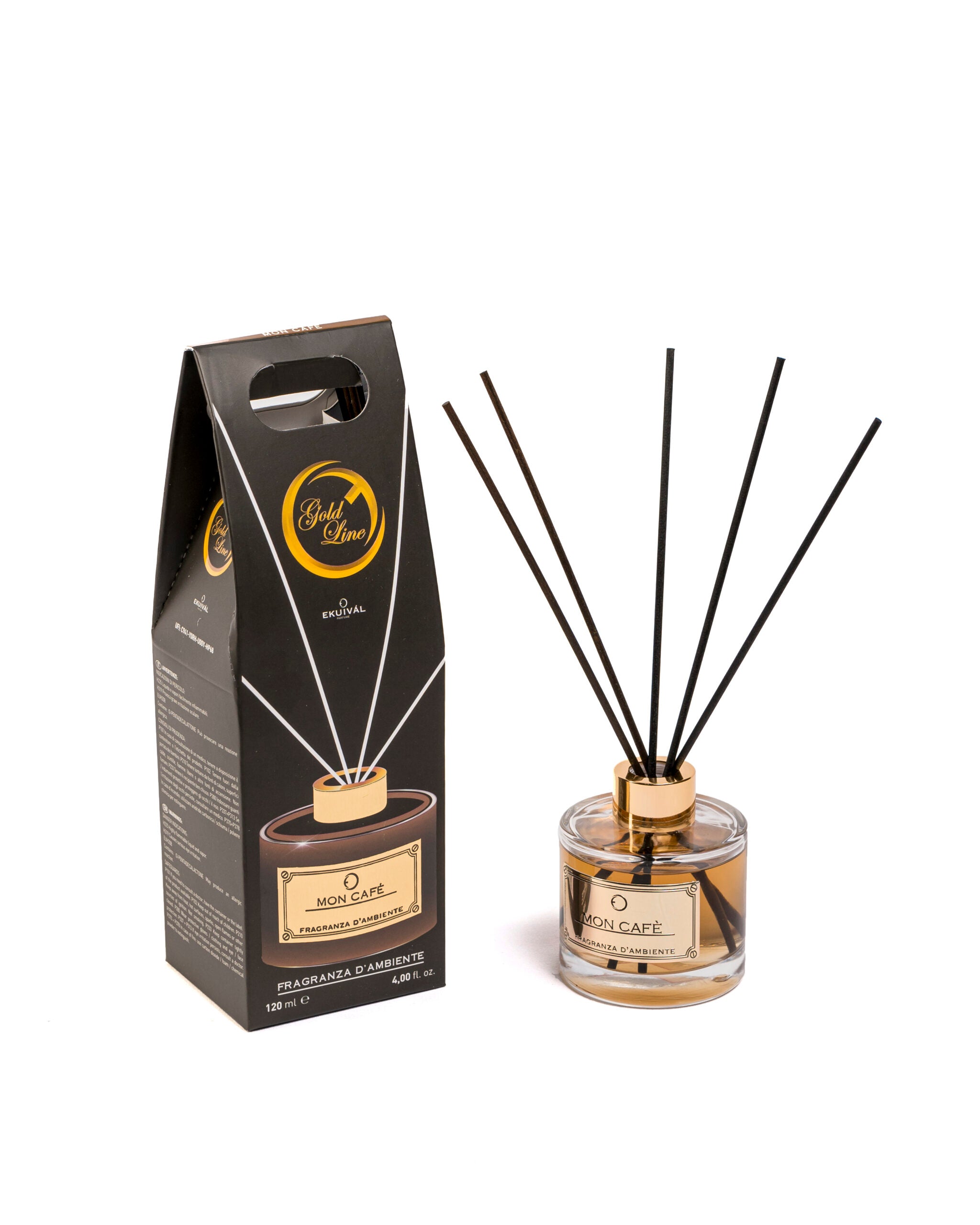 Ekuival Fragranza D'Ambiente Bastoncini 120 ml - 13 Varianti