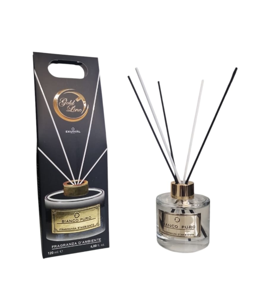 Ekuival Fragranza D'Ambiente Bastoncini 120 ml - 13 Varianti