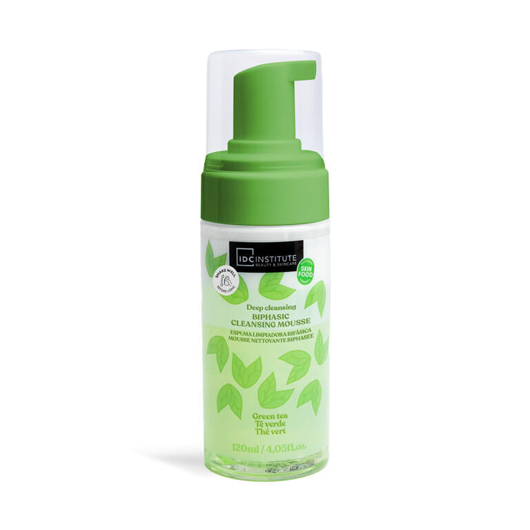 IDC INSTITUTE Mousse detergente Skin Food Detergente viso da 120 ml The verde