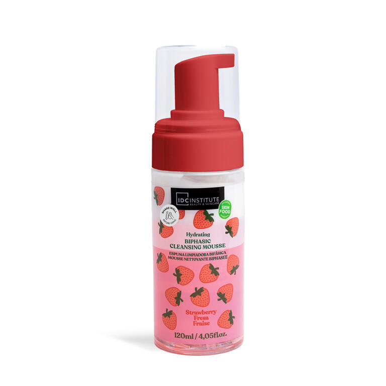 IDC INSTITUTE Mousse detergente Skin Food Detergente viso da 120 ml Fragola