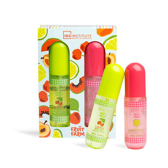 IDC INSTITUTE Set Fruit Farm spray per il corpo 2x 80 ml