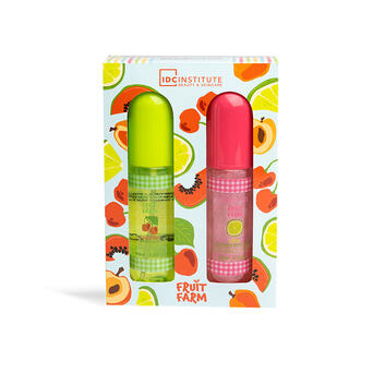 IDC INSTITUTE Set Fruit Farm spray per il corpo 2x 80 ml