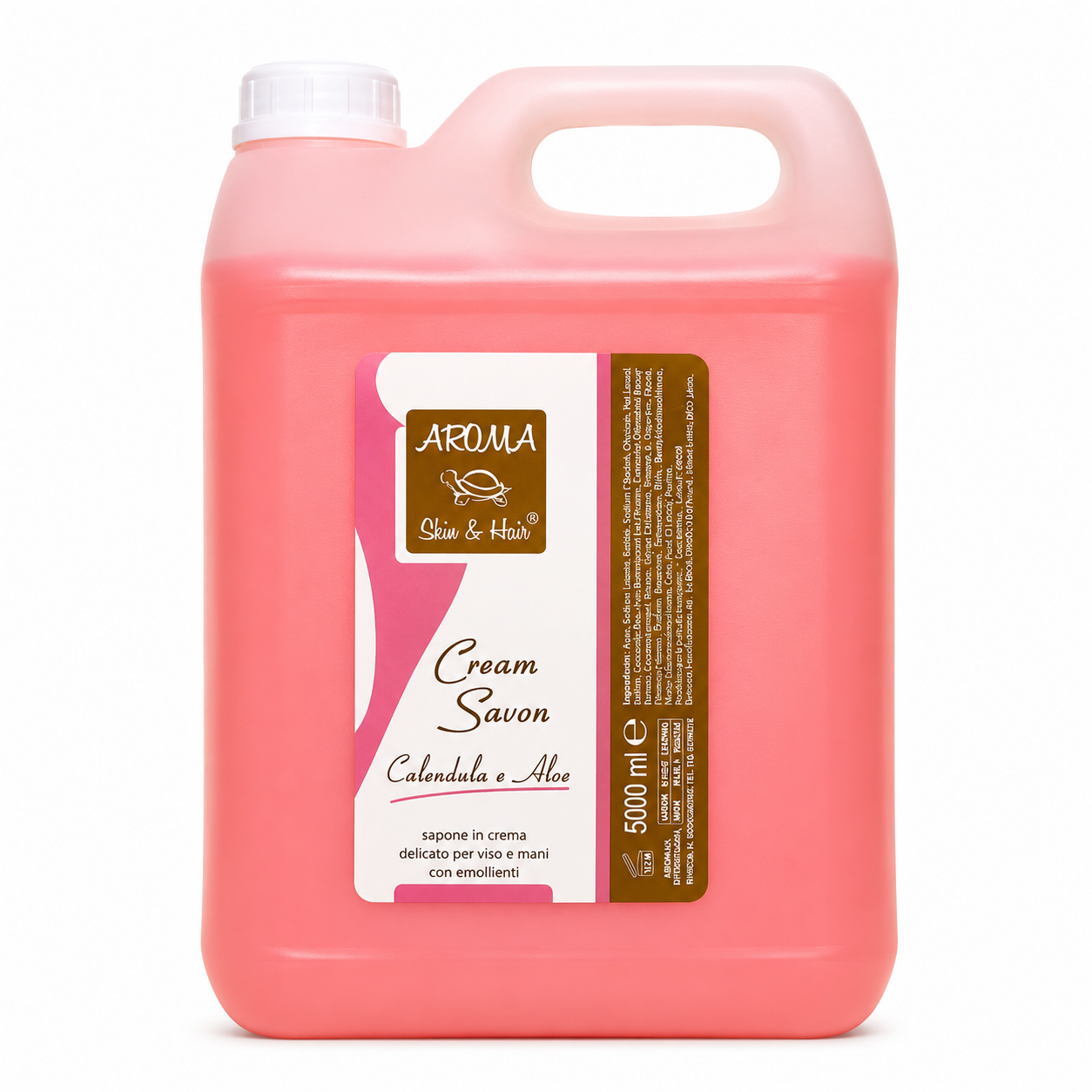Aroma Skin & Hair Cream Savon Calendula E Aloe Sapone In Crema - Disponibile in 5L e 1L