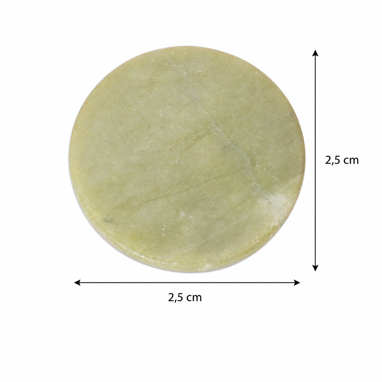 Pietra Giada Per Extension Ciglia - Ø 2,5 cm