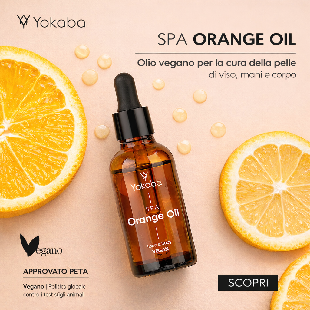 Yokaba Orange Oil – Olio Corpo Viso E Corpo All'Arancia