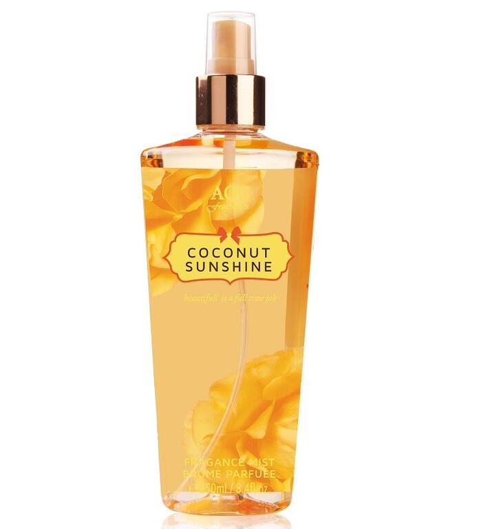 IDC INSTITUTE AQC Fragrances Body Mist, Coconut Sunshine