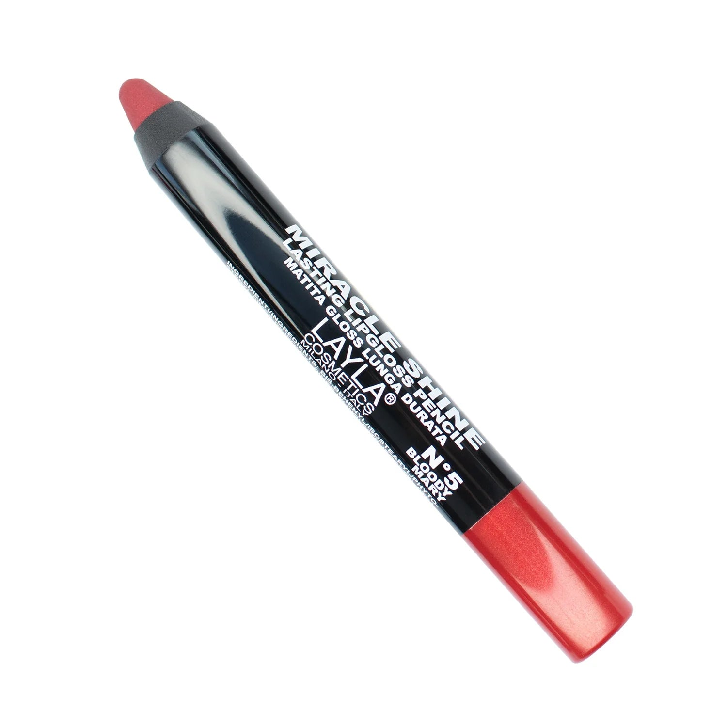 Layla Miracle Shine Lasting Lip Gloss Pencil - 6 Varianti Di Colori