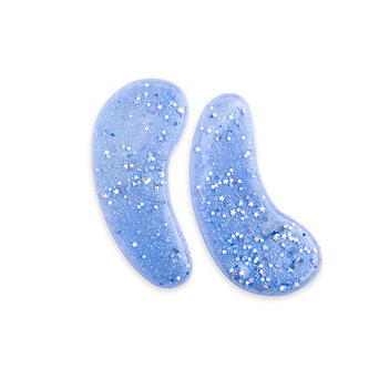 IDC INSTITUTE Maschera Patch contorno occhi idratanti con glitter blu