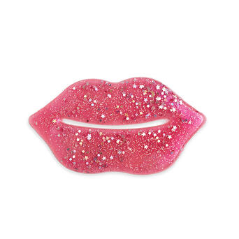 IDC INSTITUTE Maschera Patch patch labbra idratanti e glitterati rosa