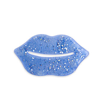 IDC INSTITUTE Maschera Patch patch labbra idratanti e glitterati blu