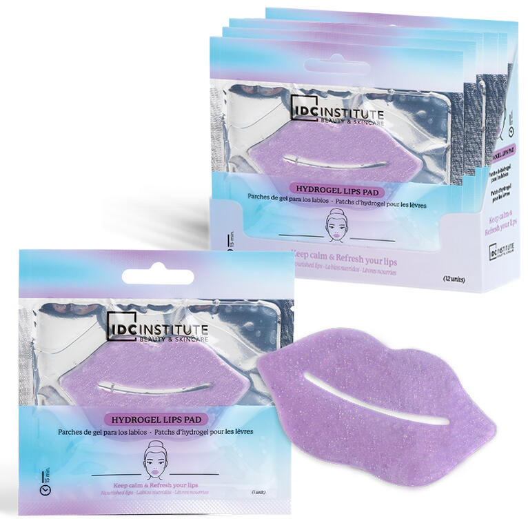 IDC INSTITUTE Maschera Patch patch labbra idratanti e glitterati viola