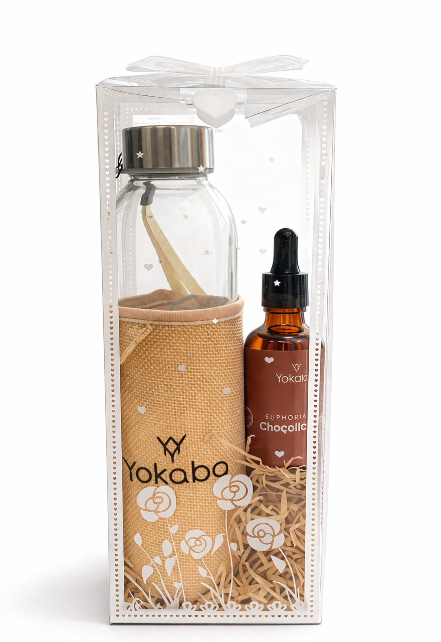 Set regalo Yokaba Borraccia & Chocolate Oil