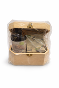 Set Regalo Kit In Un Bauletto In Legno Della Cura Capelli Ricci e Crespi