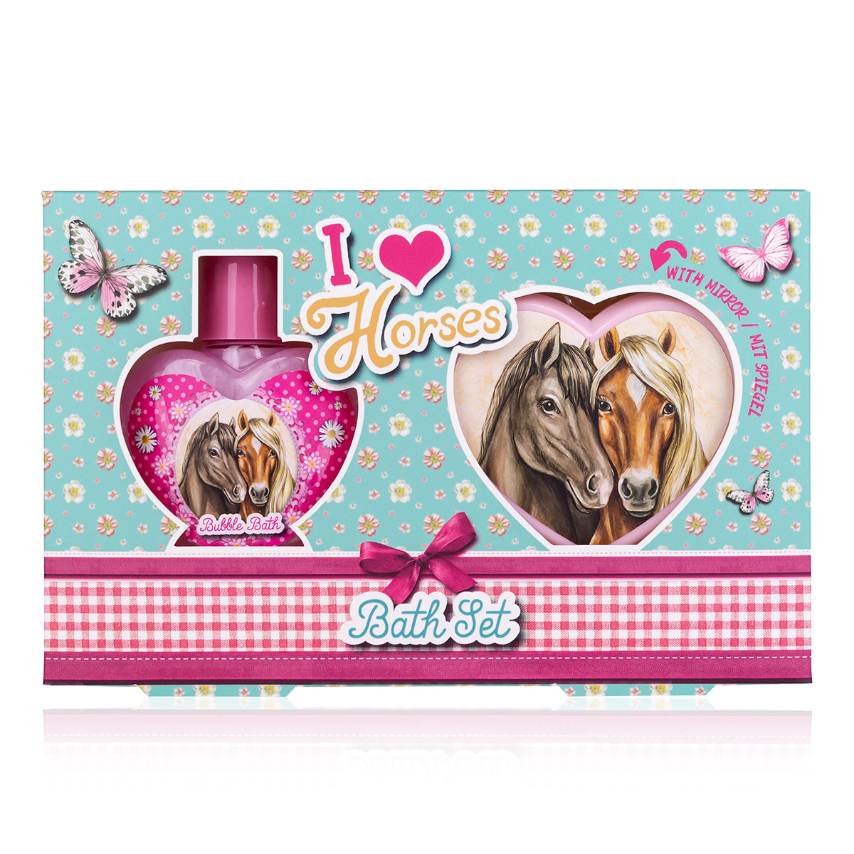 Accentra I Love Horses Bath Set Whit Mirror- Set Bagno Con Specchietto