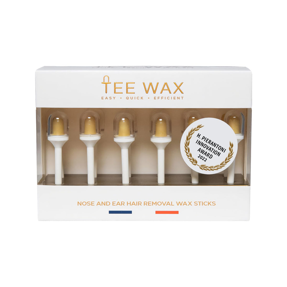 Tee Wax Sticks Di Cera Depilazione Per Naso E Orecchie - 12 Pezzi x 0,4 g