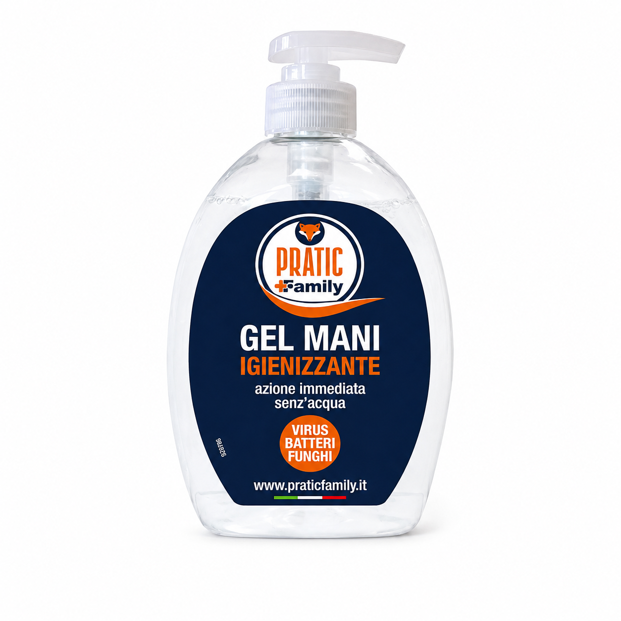 Pratic Family Gel Disinfettante Mani 63 % Alcool - 500 ml