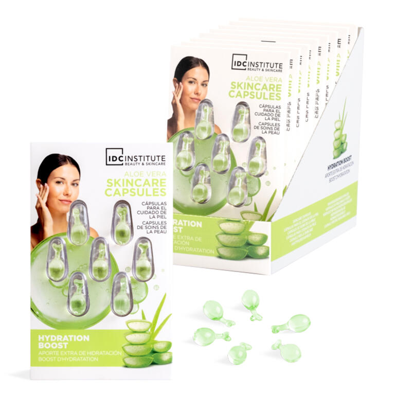 IDC INSTITUTE Capsule per la cura della pelle Aloe Vera Natural Elements