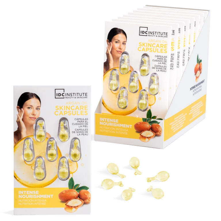 IDC INSTITUTE Capsule per la cura della pelle olio di argan Natural Elements