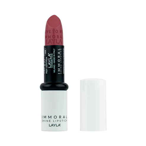 Layla Immoral Shine Lipstick Rossetto - 34 Varianti Di Colori