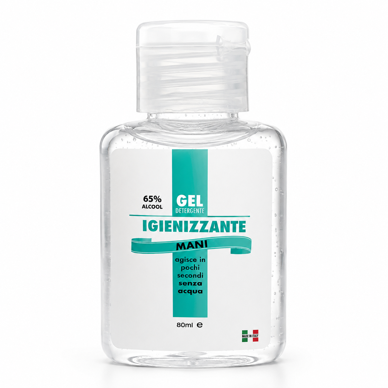 Ingenigel Gel Detergente Igienizzante Mani 65% Alcool - 80 ml